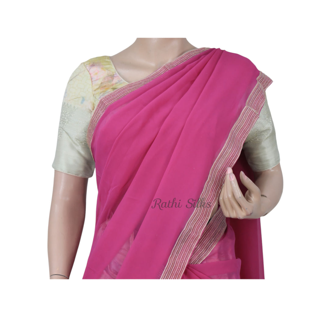 Designer Half Saree
