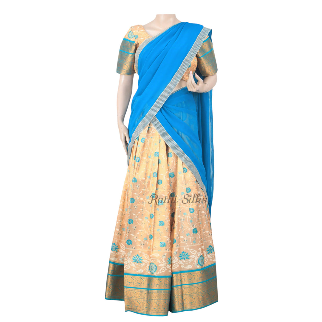 Designer Half Saree
