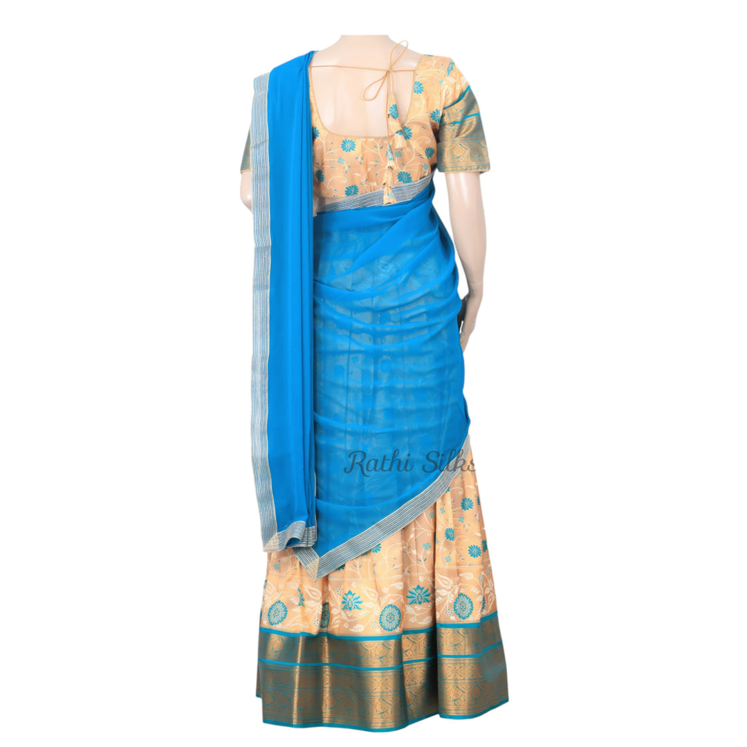 Designer Half Saree
