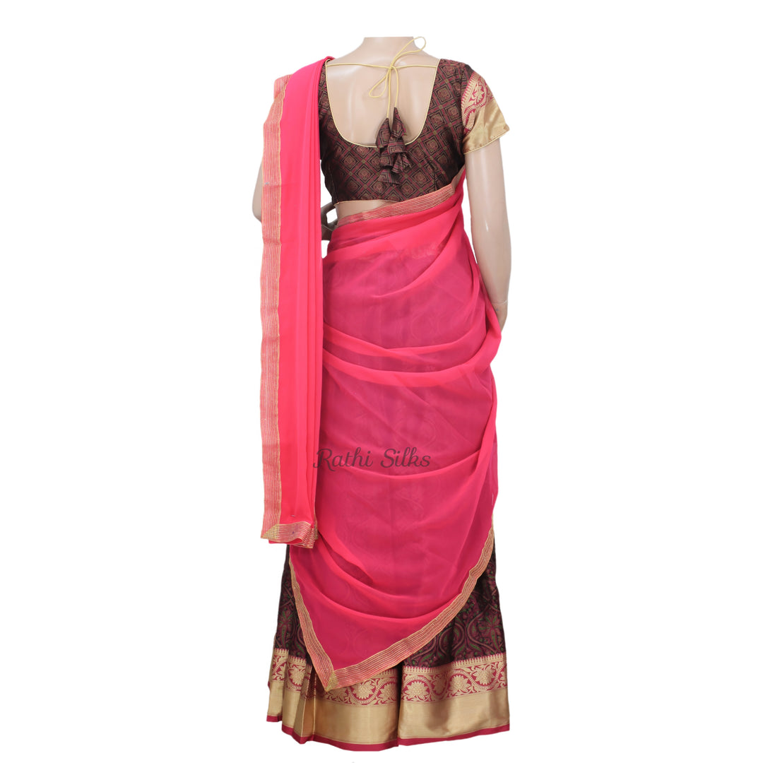 Womens Half Saree