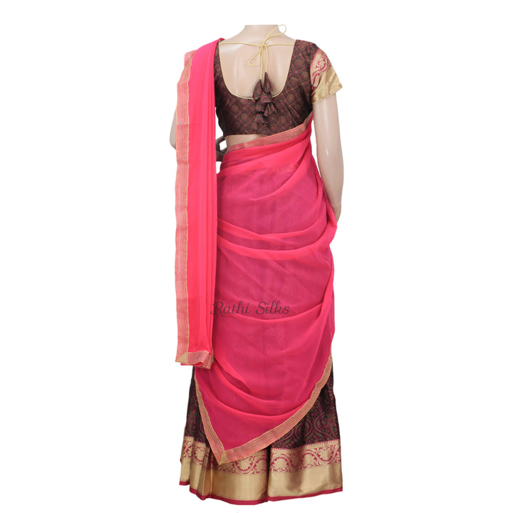 Womens Half Saree
