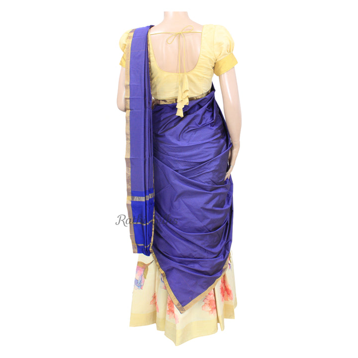 Kerala Printed Half Saree