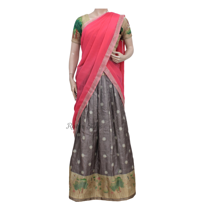 Womens Half Saree