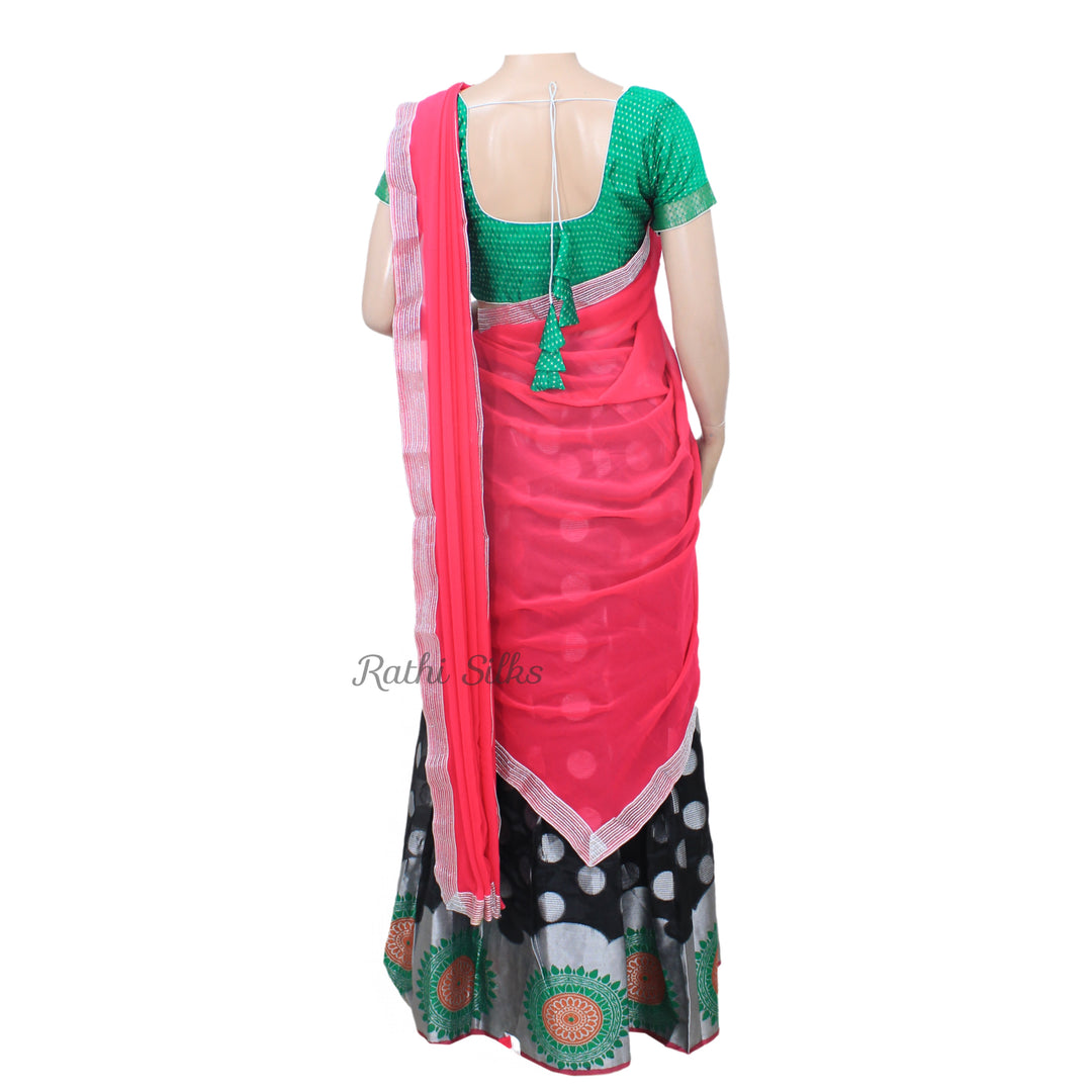 Womens Half Saree