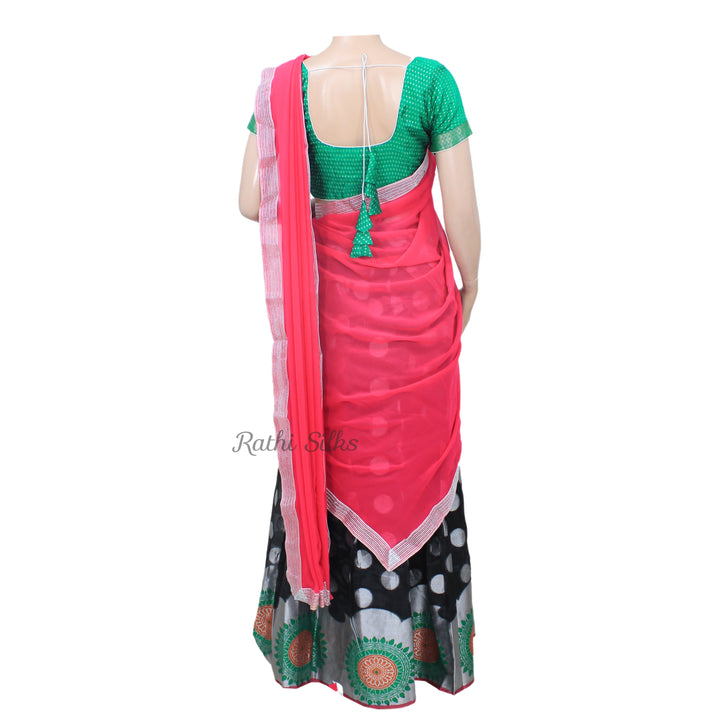 Womens Half Saree