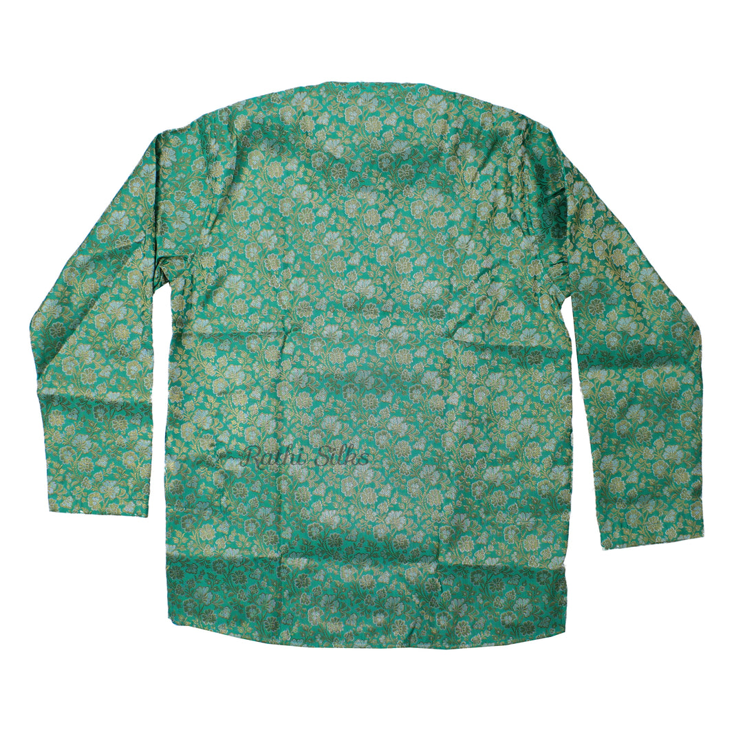 Men’s Traditional Jacquard Fabric Full Sleeve Kurta
