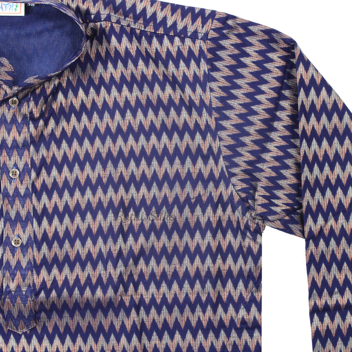Men’s Traditional Sync Queency Fabric Full Sleeve Kurta