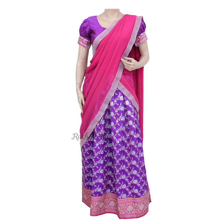 Womens Half Saree