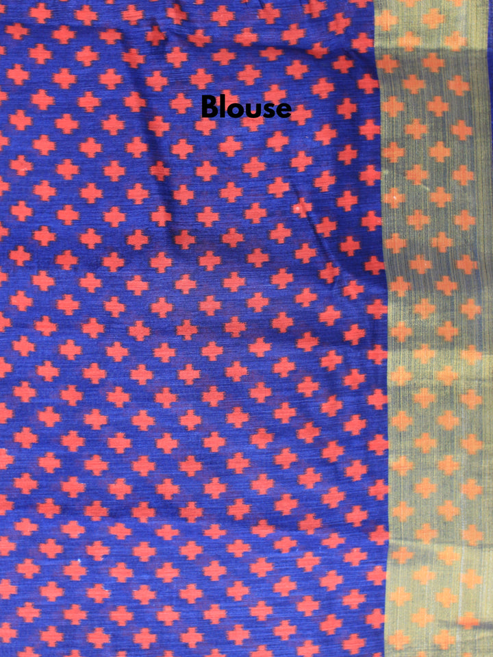 Semi Chanderi Cotton Saree