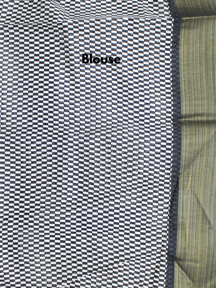 Semi Chanderi Cotton Saree