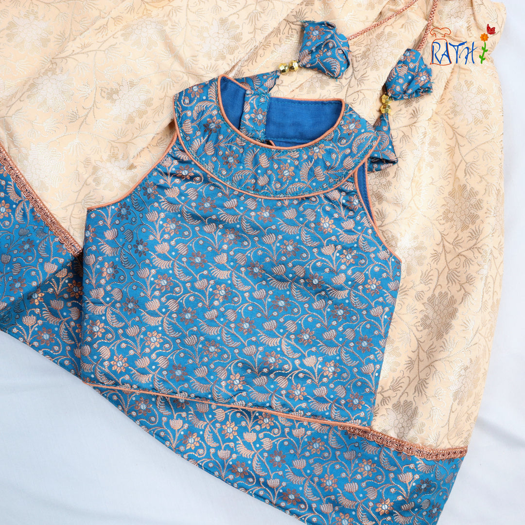 Art Silk  Pavadai Set