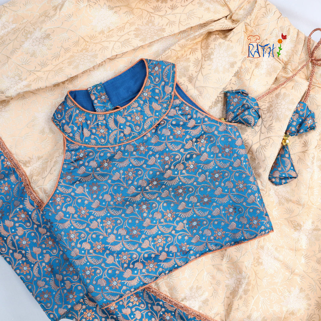 Art Silk  Pavadai Set