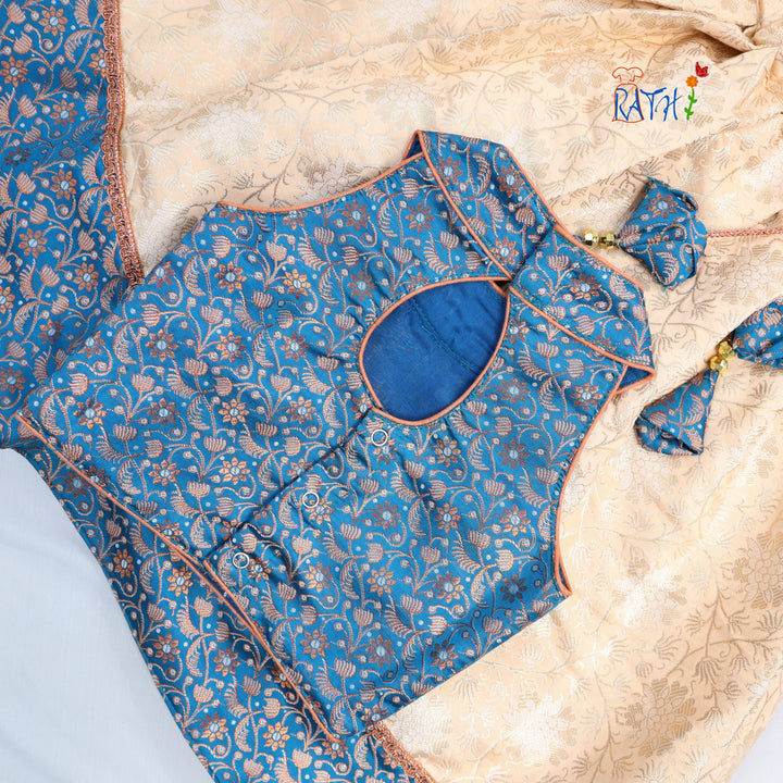 Art Silk  Pavadai Set