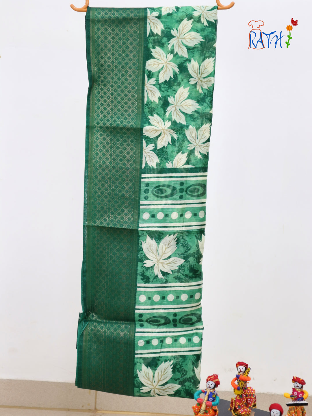 Semi Chanderi Cotton Saree