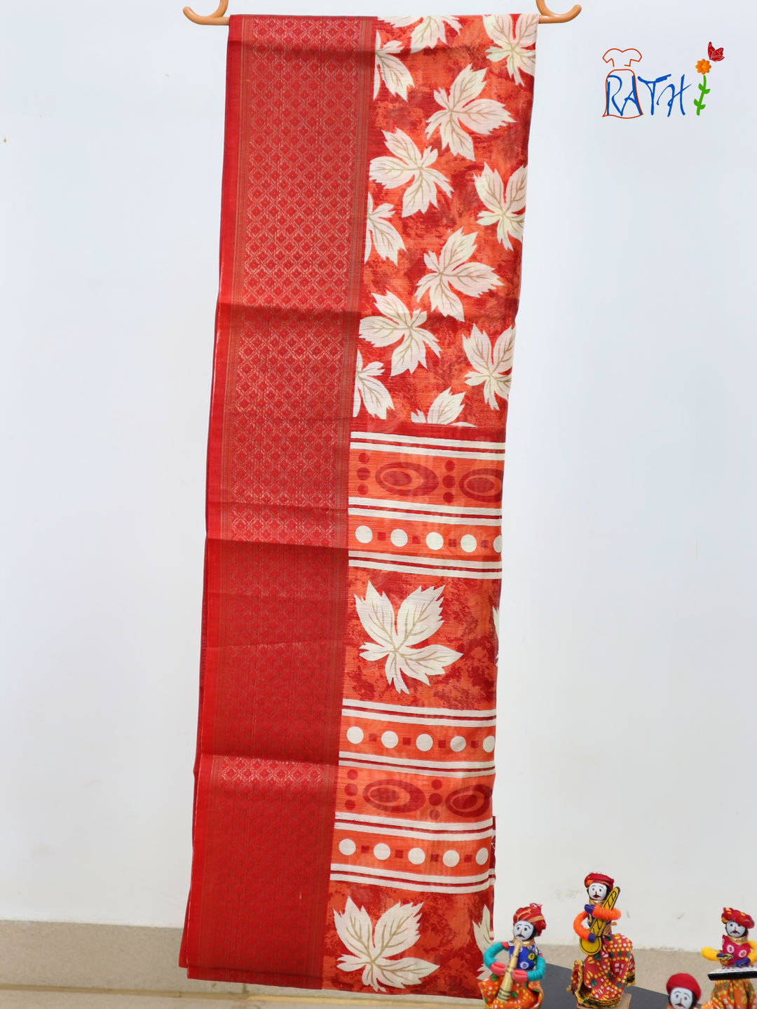 Semi Chanderi Cotton Saree