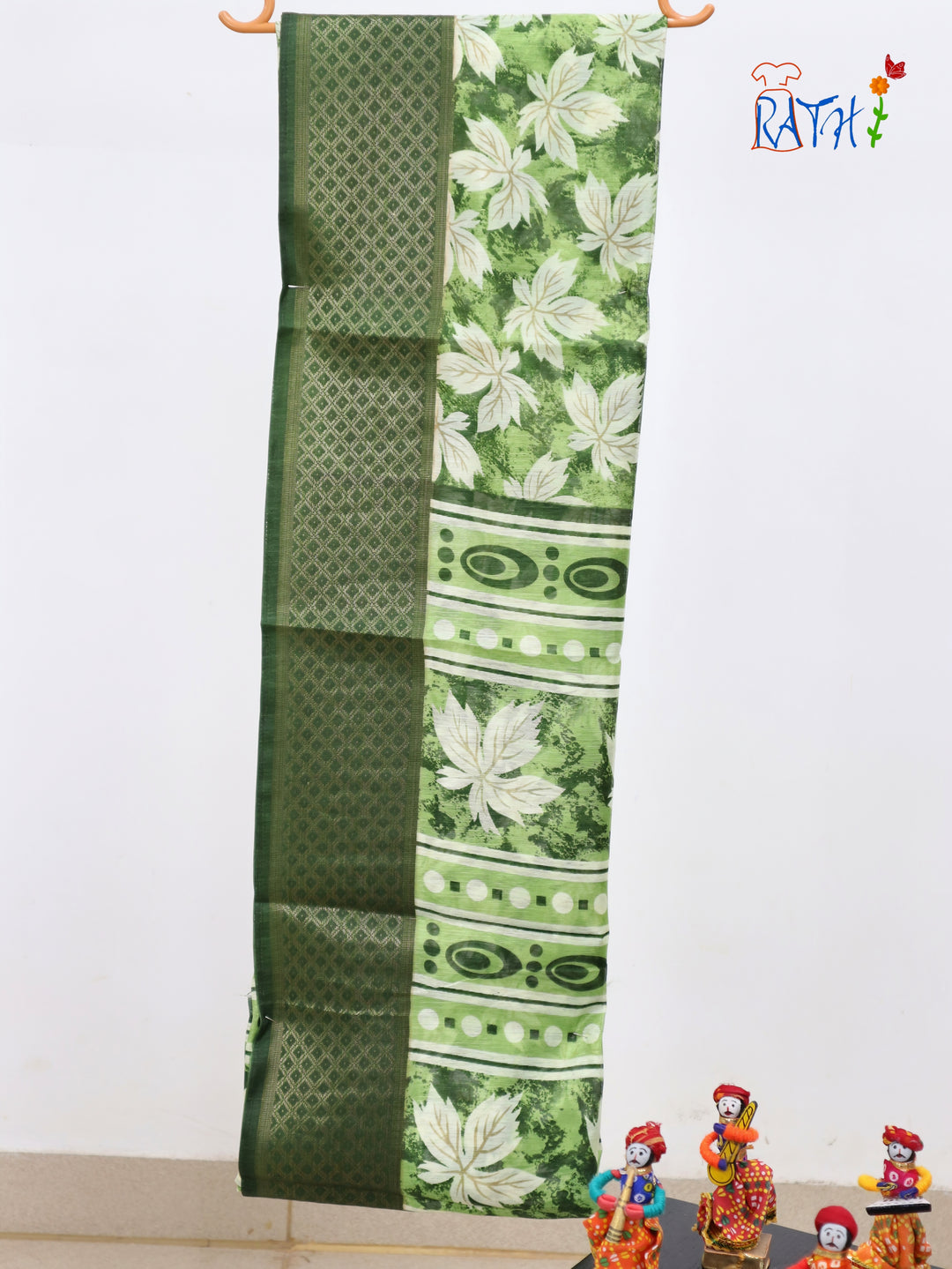 Semi Chanderi Cotton Saree