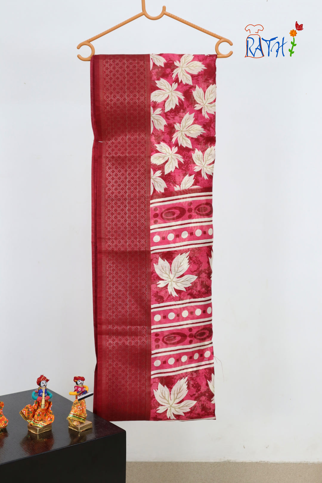 Semi Chanderi Cotton Saree