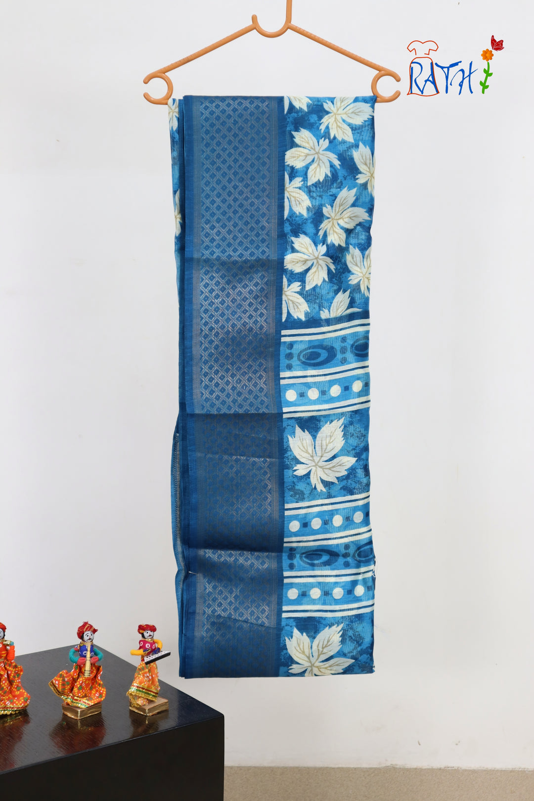 Semi Chanderi Cotton Saree