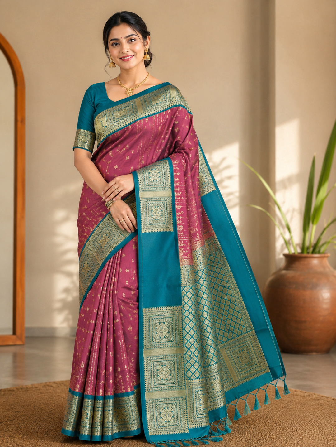 Tana Art Silk Saree