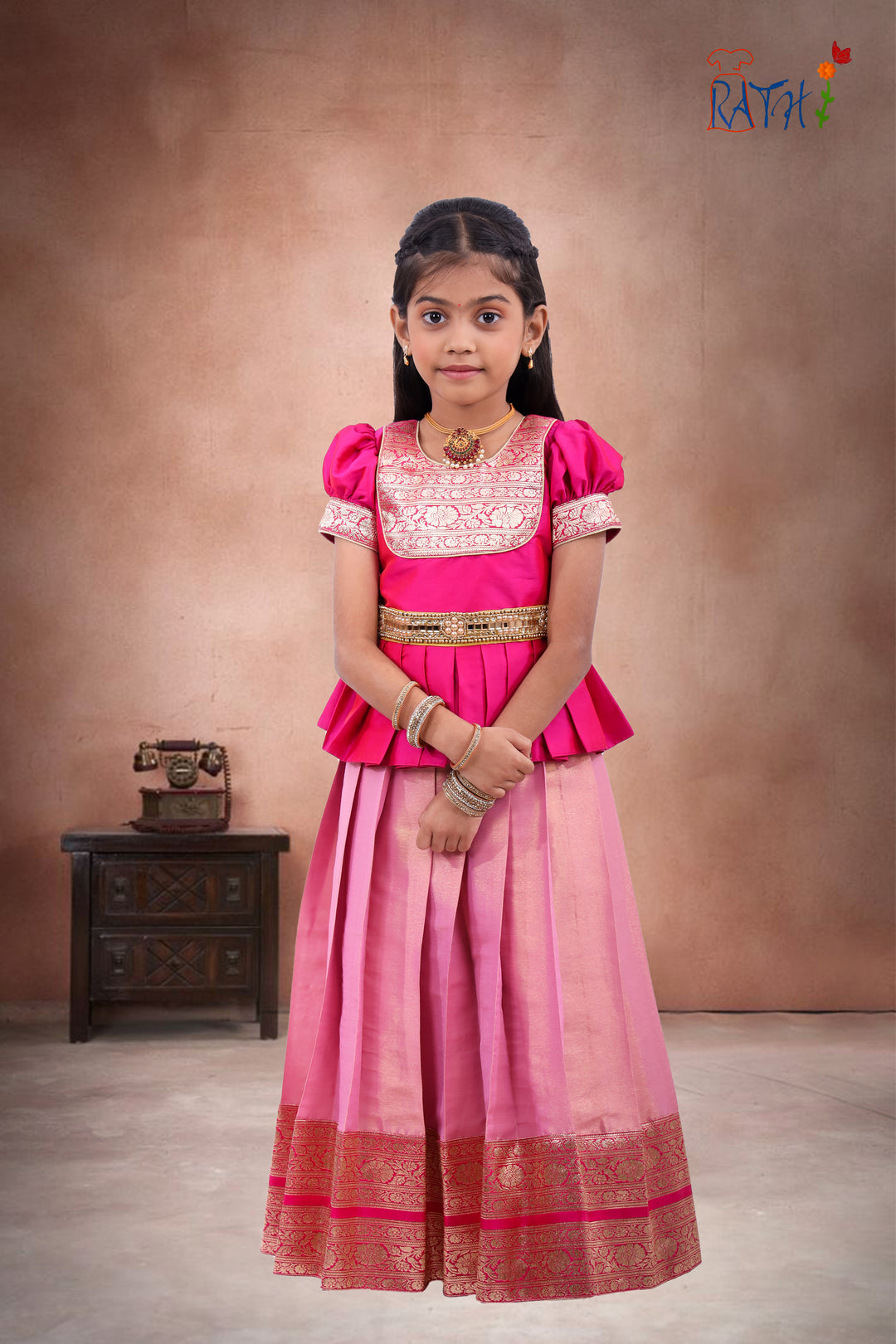 Charvi Pavadai Set