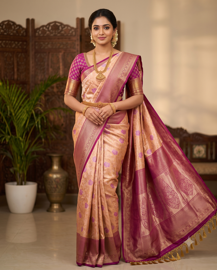Art Saree 3 Finger Tissue