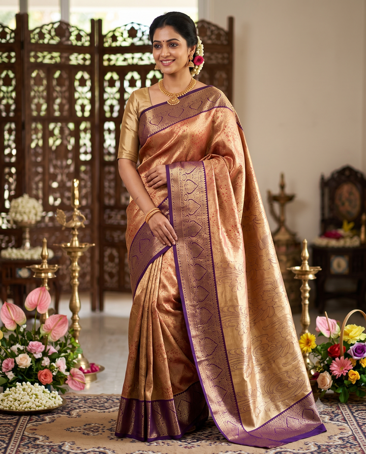 Art Saree Nila