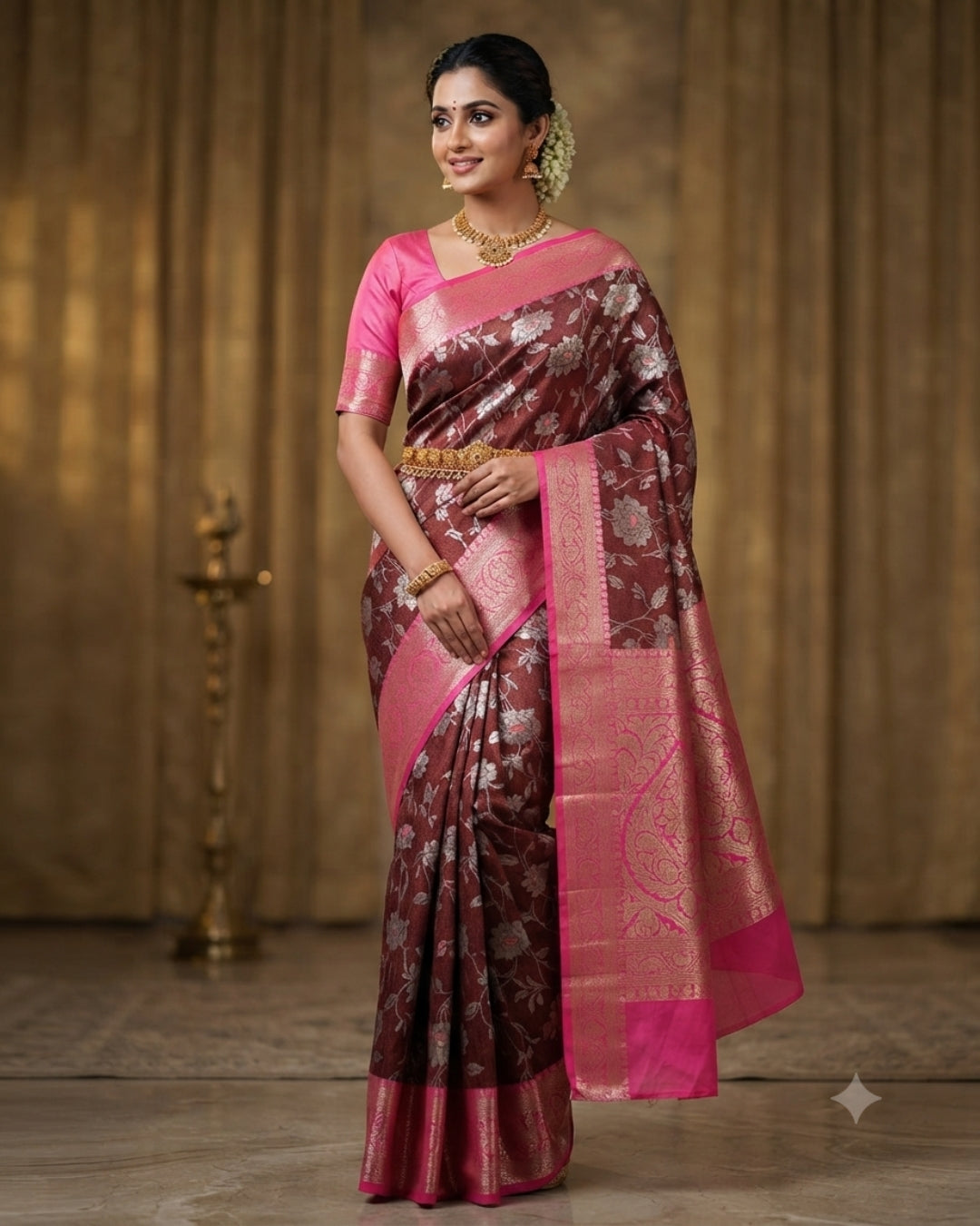 Art 3 Finger Tissue Saree