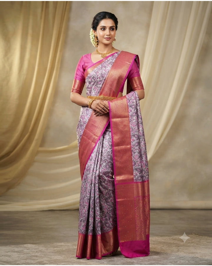Tissue Brocade Art Saree