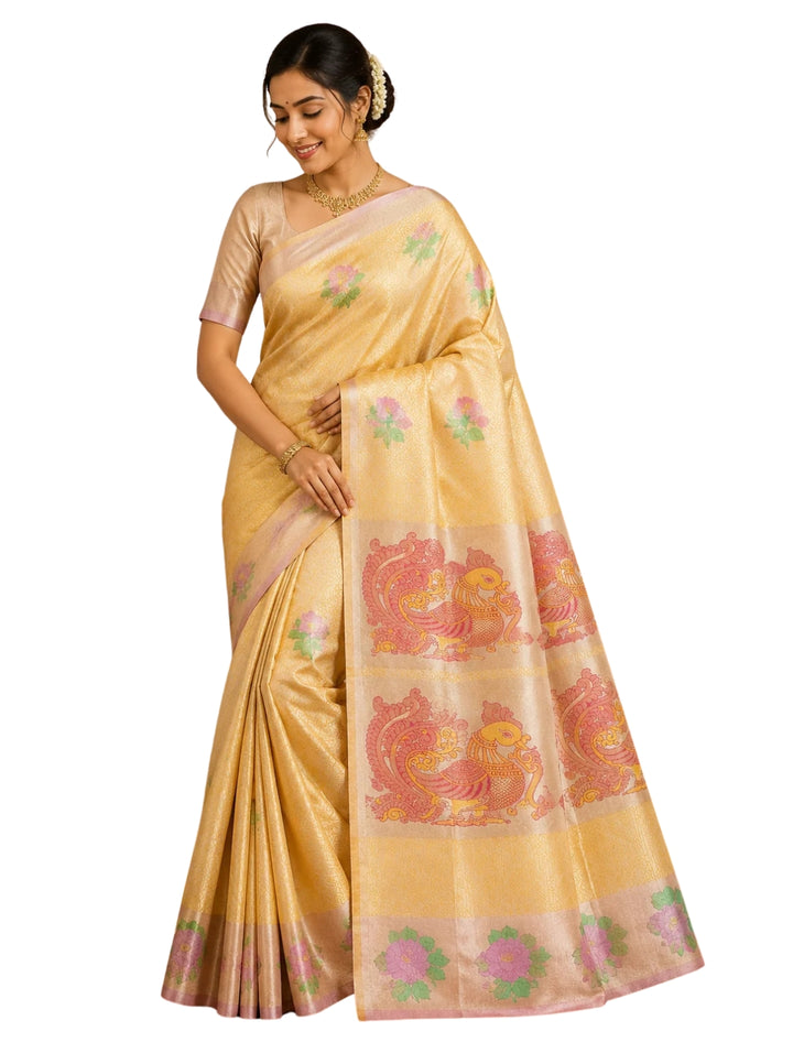 Art Saree Malai Silk Turning